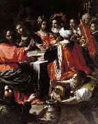 Rutilio Manetti Wedding Feast at Cana oil